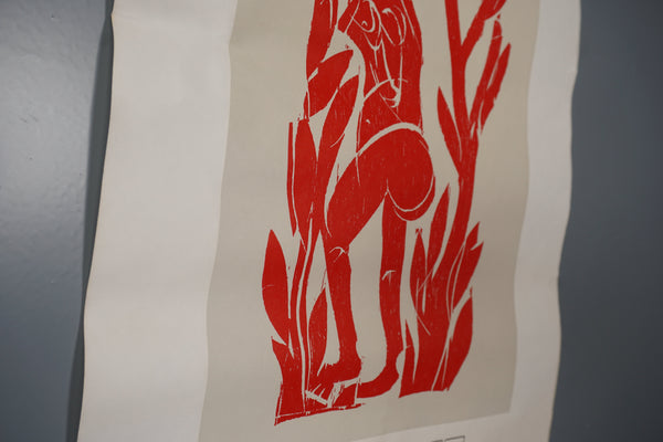 HAP Grieshaber Vintage Exhibition Poster Art Print Dortmund 1981 - Image 7