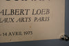 Vintage Exhibition Poster Robert Guinan Galerie Albert Loeb Paris 1973 - Image 8