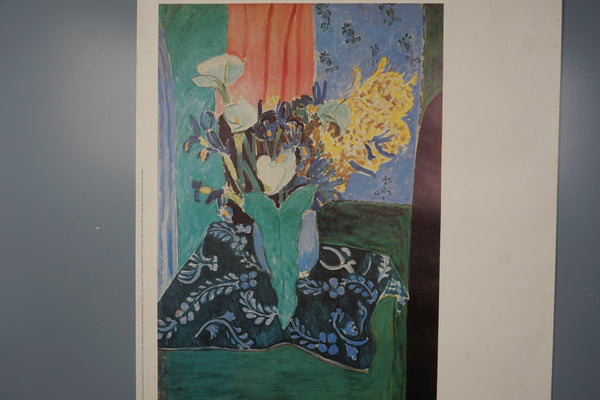 Henri Matisse Poster Vintage Exhibition Poster Düsseldorf 1983 Cream Paper - Image 2