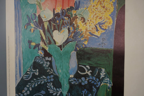 Henri Matisse Poster Vintage Exhibition Poster Düsseldorf 1983 Cream Paper - Image 3
