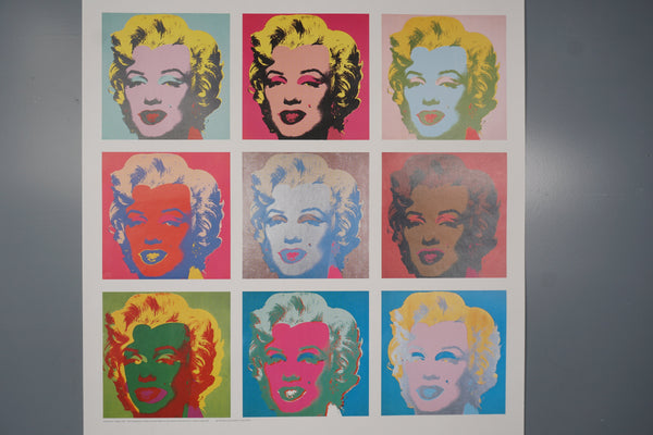 Andy Warhol Poster Print Marilyn Monroe 60s Pop Art - Image 2
