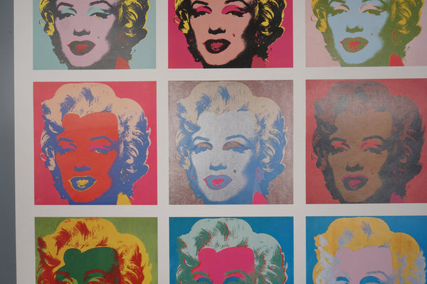 Andy Warhol Poster Print Marilyn Monroe 60s Pop Art - Image 3
