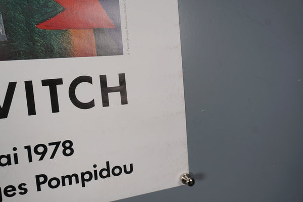 Malevitch Poster Original Vintage Exhibition Poster Paris 1978 Art Print - Image 6