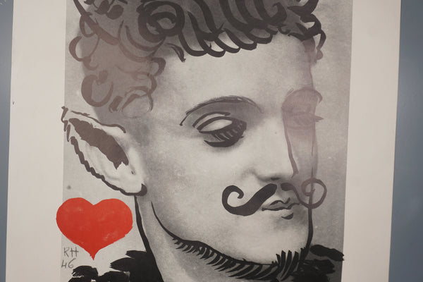 Raoul Hausmann Poster Vintage Exhibition Poster Hannover 1981 - Image 3