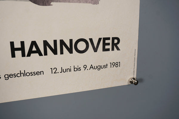 Raoul Hausmann Poster Vintage Exhibition Poster Hannover 1981 - Image 6