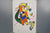 Oltmar Alt Art Print 'Elephant' 1980s Yellow Orange Paper