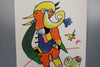 Oltmar Alt Art Print 'Elephant' 1980s Yellow Orange Paper - Image 3