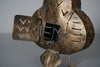 Vintage Owl Windlight Tealight Holder 1960s Bronze Tin and Brass - Image 7