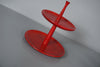 Vintage Tiered Stand Pine Scandinavian Sweden 1960s Red - Image 6