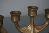 Harjes Vintage Bronze Candelabra 1960s Brutalist Candleholder - Image 4