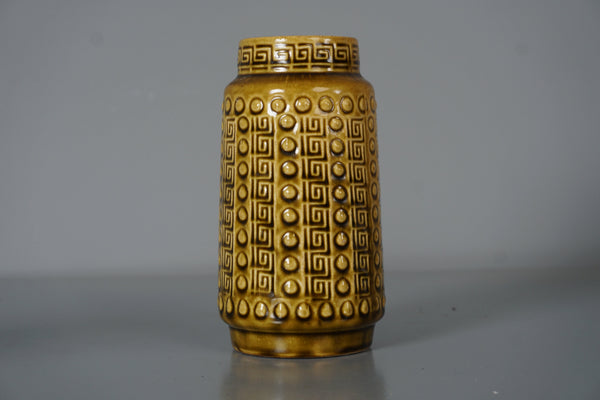 Scheurich Vase 645-10 1960s Olive Green Ceramic - Image 7