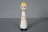 Vintage Ceramic Piggy Bank Boy Figurine 1960s