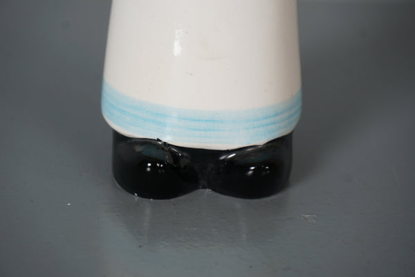 Vintage Ceramic Piggy Bank Boy Figurine 1960s - Image 9