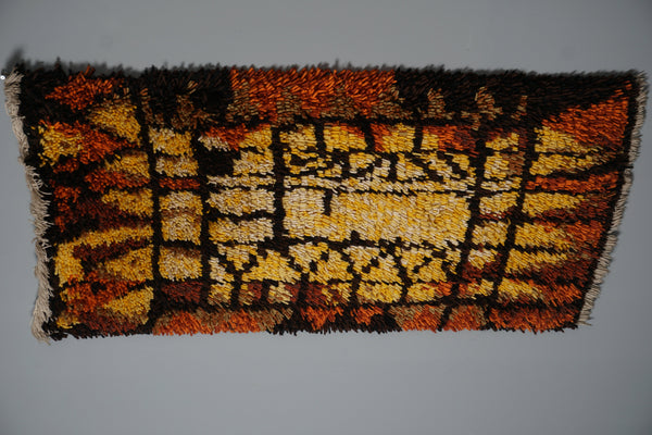 Vintage Wall Hanging High Pile Tapestry 1960s Mid Century - Image 10