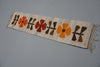 Vintage Wall Hanging Tapestry Runner 60s Carpet Mid Century KELIM - Image 9