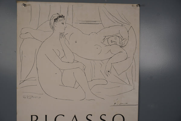 Pablo Picasso Poster Exhibition Poster 1976 Vintage Art Print - Image 3