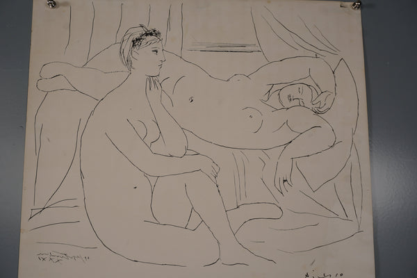 Pablo Picasso Poster Exhibition Poster 1976 Vintage Art Print - Image 6
