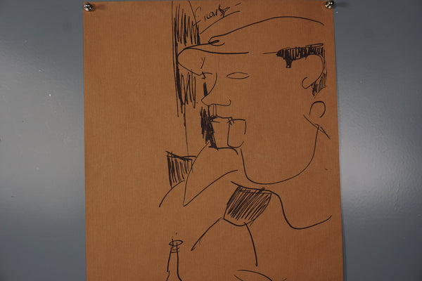 Pablo Picasso Vintage Exhibition Poster 1975 Paris Kraftpapier - Image 5