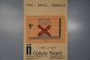 Christiaan Paul Damste Poster Galerie Niepel 80s Orange Paper - Image 2
