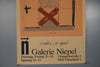 Christiaan Paul Damste Poster Galerie Niepel 80s Orange Paper - Image 4