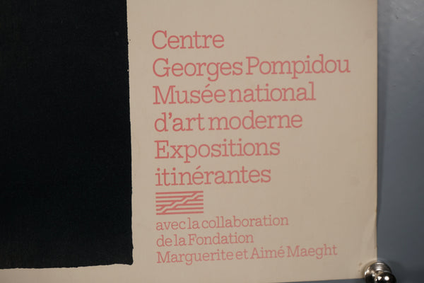 Joan Miró Vintage Exhibition Poster Paris Centre Georges Pompidou 1970s - Image 6