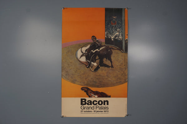 Francis Bacon Poster Grand Palais 1972 Original Vintage Exhibition Poster - Image 2