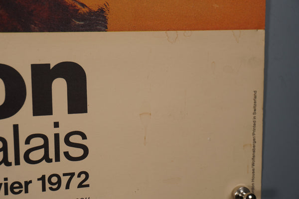 Francis Bacon Poster Grand Palais 1972 Original Vintage Exhibition Poster - Image 10