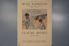 Claude Monet Art Print Vintage Exhibition Poster Paris 1971
