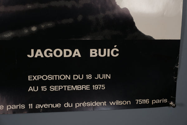 Jagoda Buić Poster Original Vintage Exhibition Print Paris 1975 - Image 6