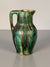 Vintage Handle Vase Pitcher Jug 1960s Fat Lava WGP