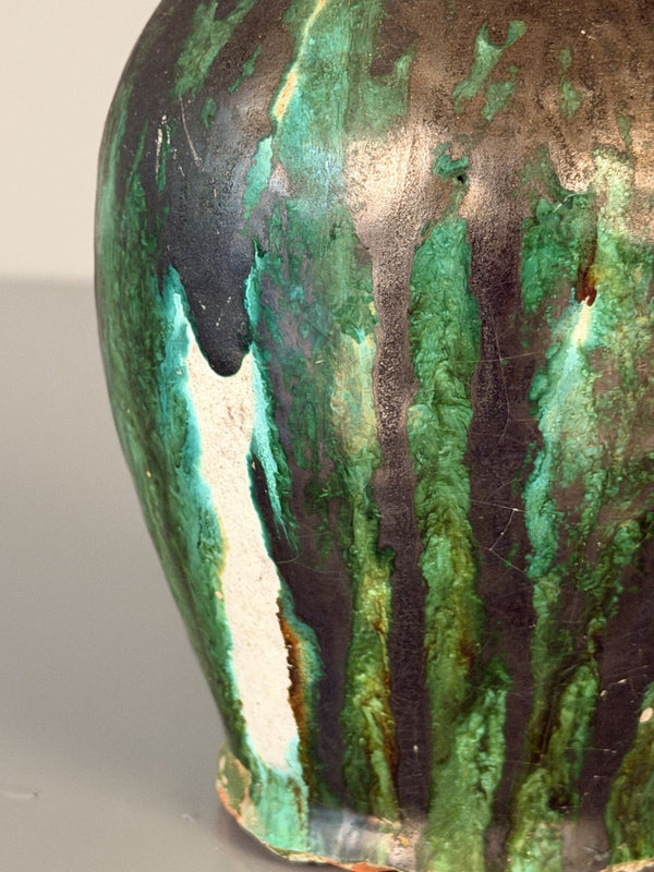 Vintage Handle Vase Pitcher Jug 1960s Fat Lava WGP - Image 7