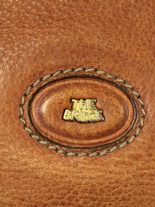 The Bridge Made in Italy Vintage Leather Handbag 1980s Brown - Image 2