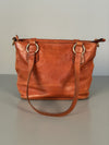 The Bridge Made in Italy Vintage Leather Handbag 1980s Brown - Image 4