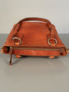 The Bridge Made in Italy Vintage Leather Handbag 1980s Brown - Image 6