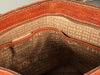 The Bridge Made in Italy Vintage Leather Handbag 1980s Brown - Image 8