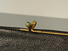 Vintage Clutch Handbag 1960s Leather Bag - Image 3