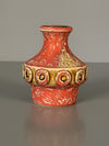Fohr Keramik Vase Vintage Handle Vase WGP Fat Lava 60s Red Ceramic - Image 4