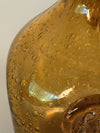 Biot France Bottle with Stopper Amber Mid-Century Modern Glass - Image 7