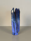 Vintage Vase Studio Pottery Leaves Floral Ceramic 1970s - Image 2