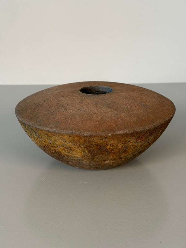 Studioderarte Vintage Vase Studio Pottery 60s UFO Shape Mid Century - Image 4