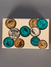 Piero Fornasetti Vintage Metal Box Trinket Box 1950s Italy - Image 4