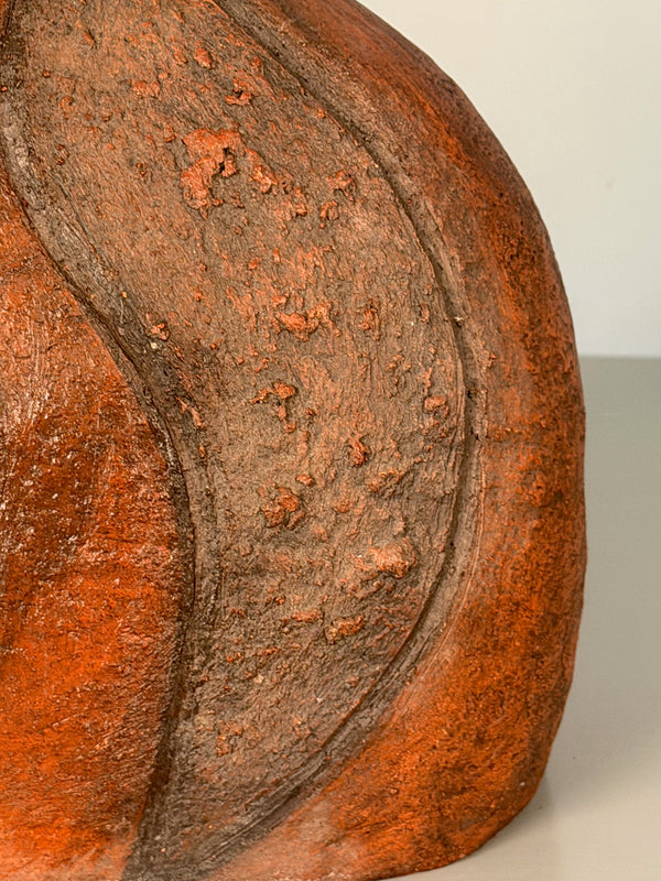 Large Studio Ceramic Vase 1980s Art Pottery - Image 9