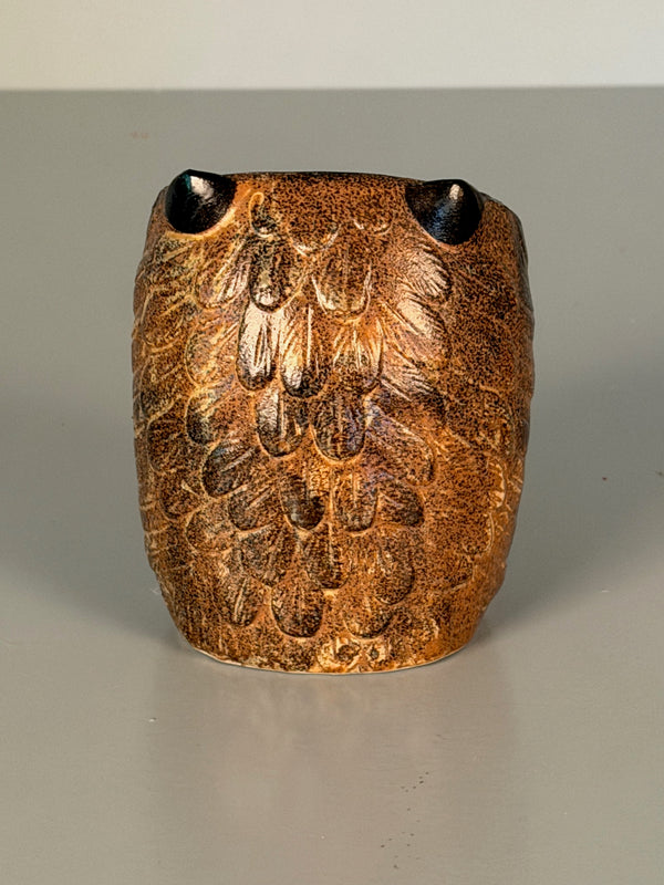 Vintage Ceramic Piggy Bank Savings Owl 1960s Mid Century - Image 4