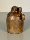 Studio Pottery Handle Vase Ceramic Art Pottery Signed 'ST' 1970s Brown Red - Image 3