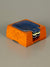Vintage Ashtray Set 3-Piece Ceramic and Wood 1960s Mid Century
