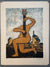 Georges Malkine Art Print Original Vintage Mid Century Surrealism 1960s