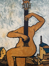Georges Malkine Art Print Original Vintage Mid Century Surrealism 1960s - Image 4