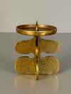 Giuseppe Gallo Candle Holder Vintage Brass 1960s - Image 4