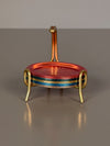 Vintage Coaster Set 1950s Mid Century Aluminum - Image 4