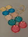 Vintage Coaster Set 1950s Mid Century Aluminum - Image 6
